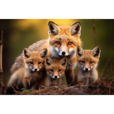Fox Cub Canvas